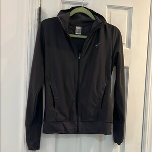 COPY - Nike charcoal grey Sporty Zip-Up Jacket